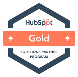 HubSpot Gold Partner badge