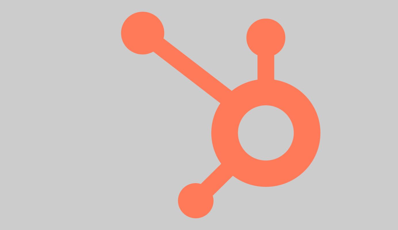 Hubspot-logo-gråbaggruhd