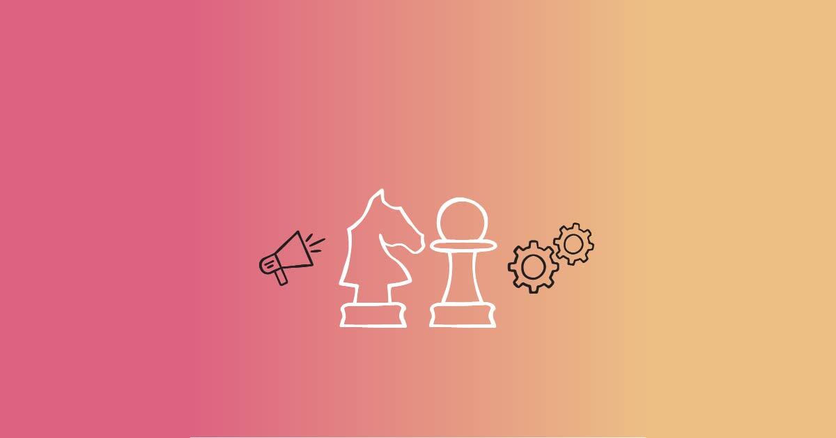 Ikon til blogindlæg: Lad strategi lede konkrete handlinger til succes